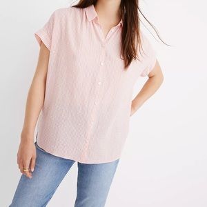 Light pink gingham shirt